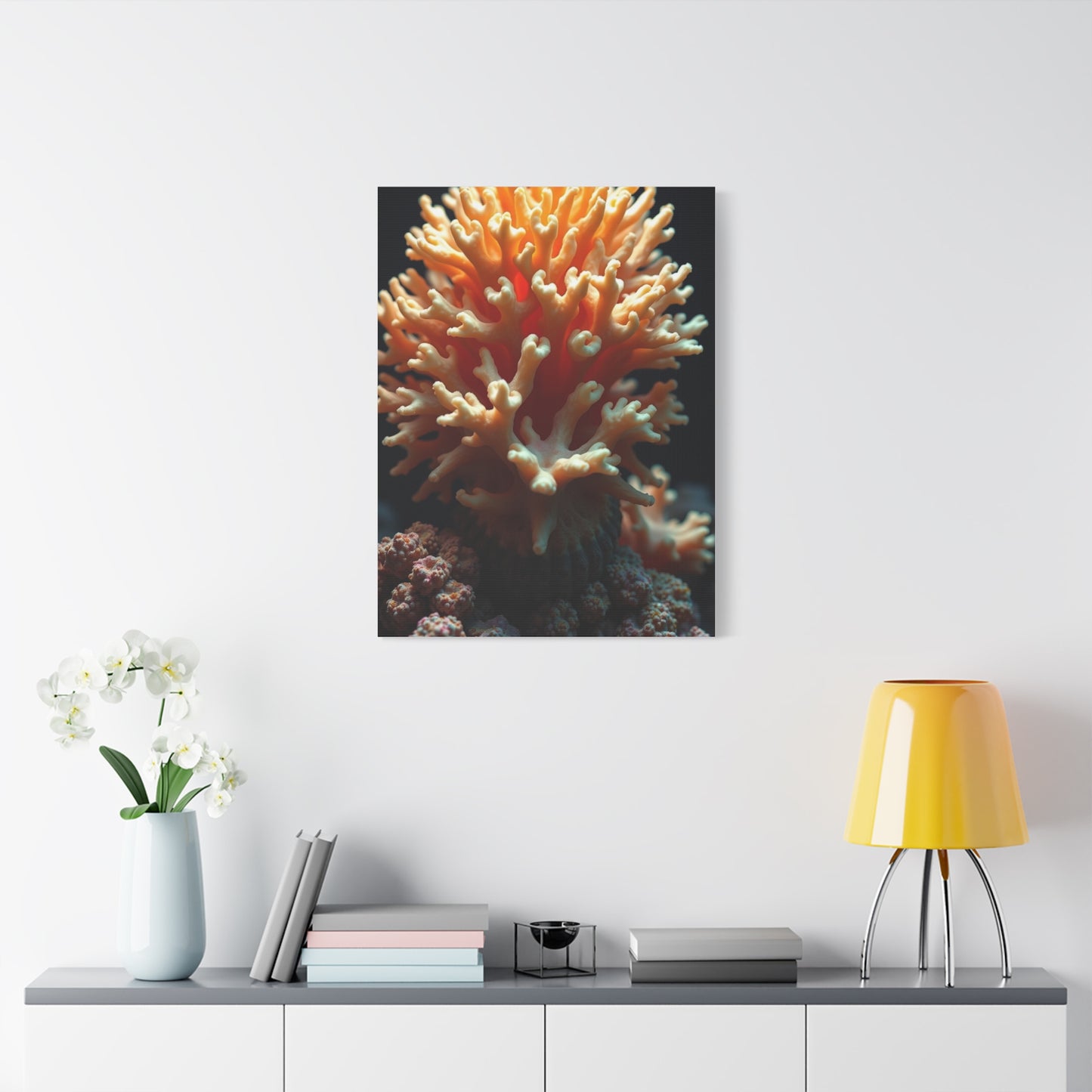 Coral Art Supreme Canvas Wall Art & Canvas Print