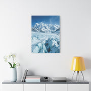 Glacial Mountain Valley Wall Art & Canvas Print