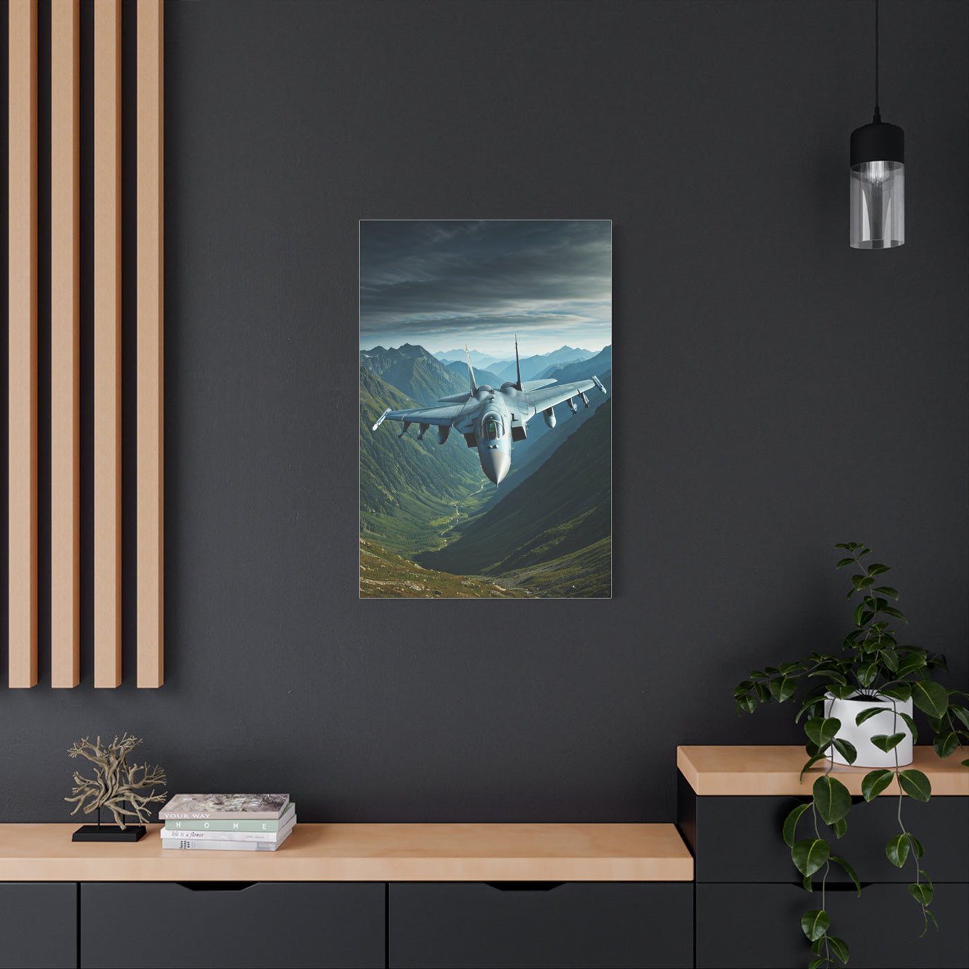 Mountain Valley Jet Patrol Wall Art & Canvas Prints