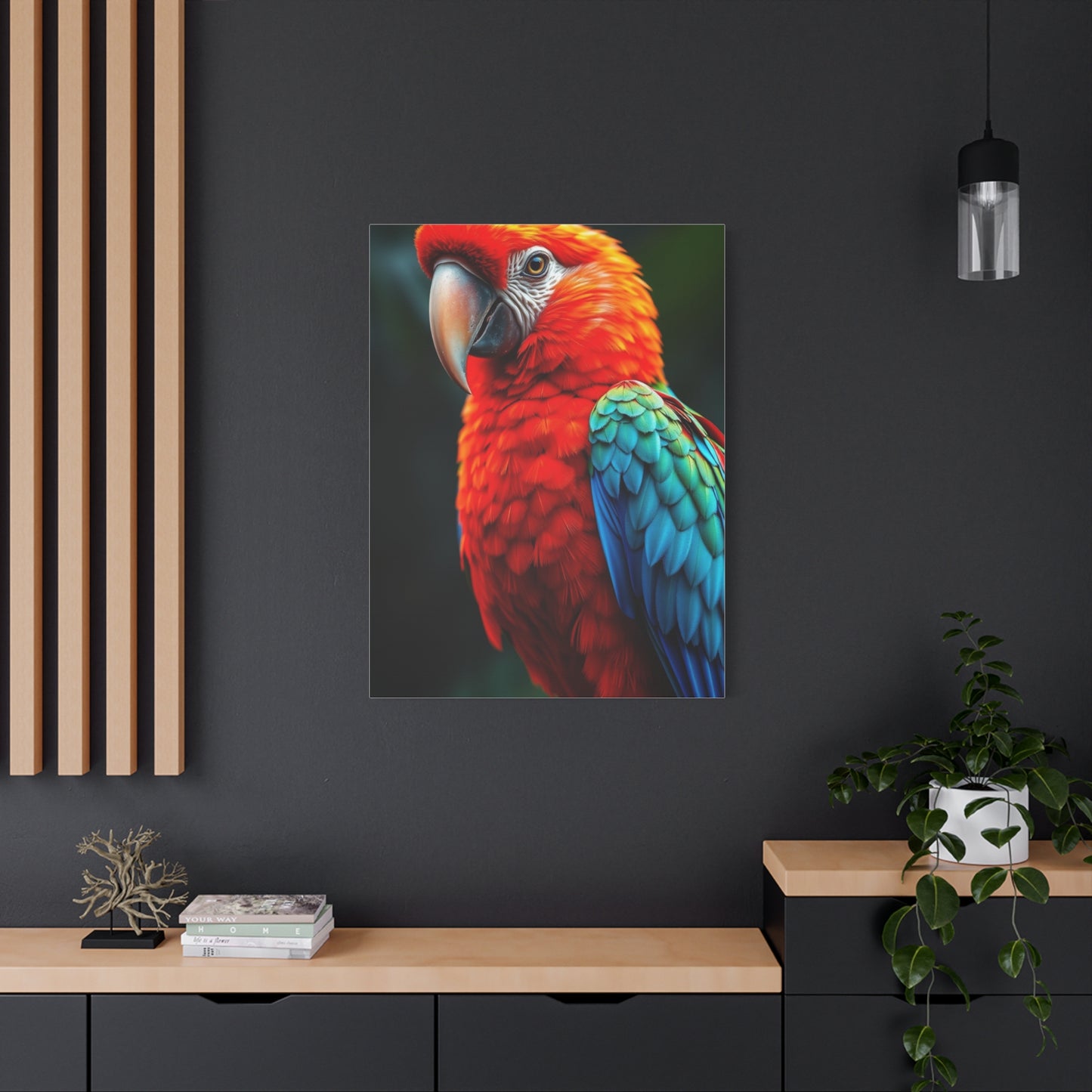 Supreme Tropical Birds Art Beautiful Collection Wall Art & Canvas Print