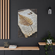 Antique Botanical Fern Study Wall Art & Canvas Print