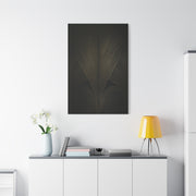 Black and Gold Deco Wave Pattern Wall Art & Canvas Prints