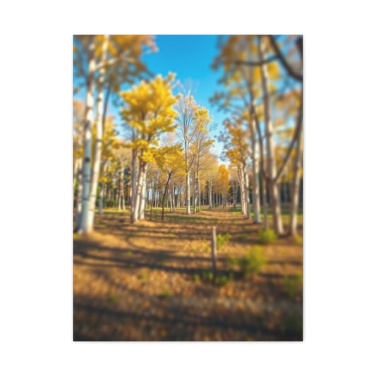 Aspen Tree Art Supreme Canvas  Wall Art & Canvas Print