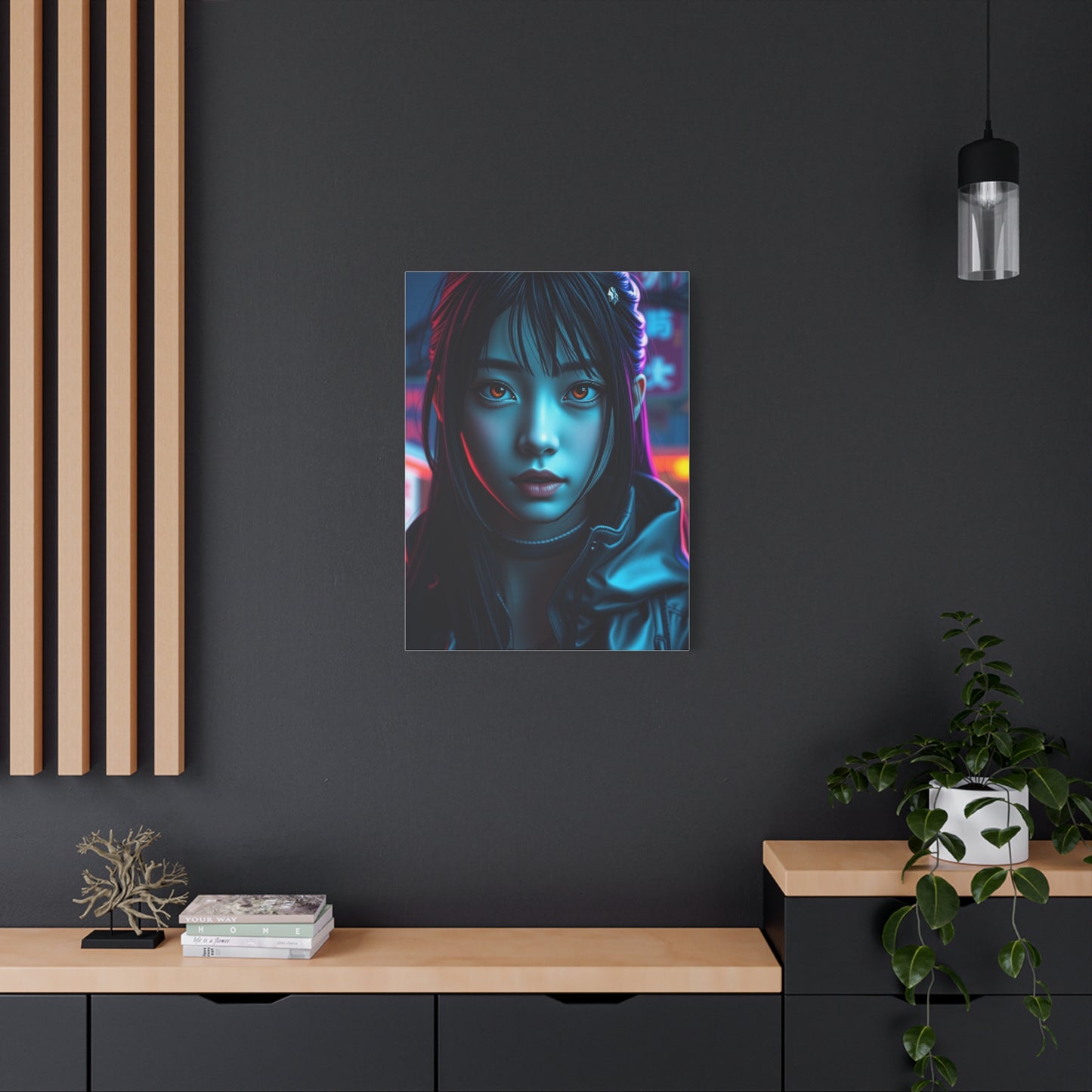 Elite Warakami Vaporwave Art Vision Wall Art & Canvas Print