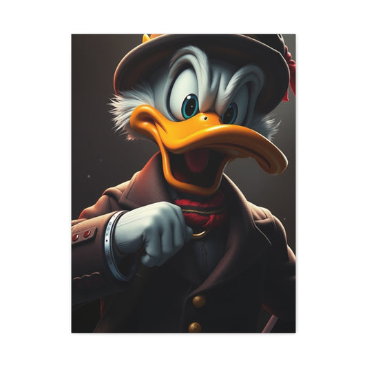 Aristocratic Plumage Canvas Wall Art & Canvas Print