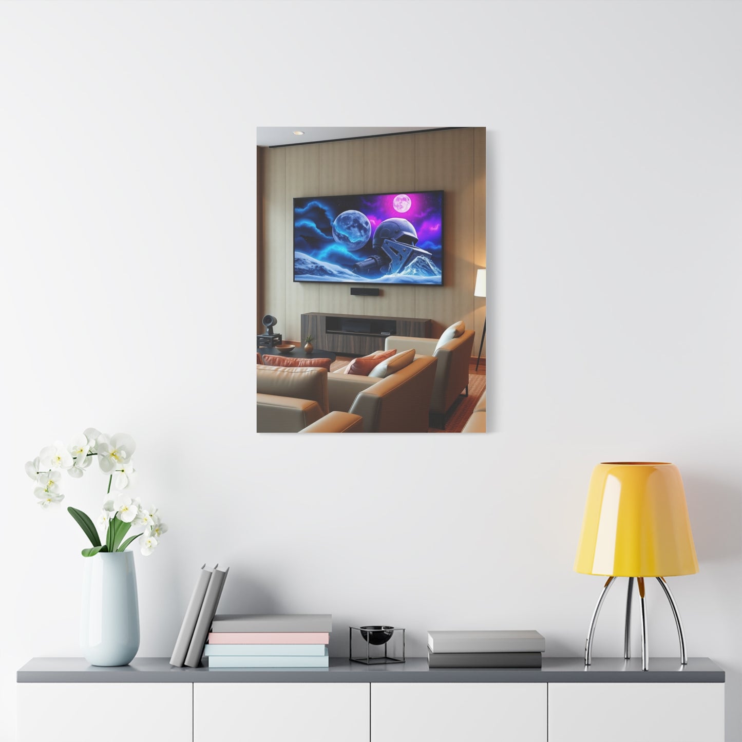 Vision Home Theater Art Art Wall Art & Canvas Print
