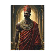 Royal Elder in Crimson Robe Wall Art & Canvas Prints
