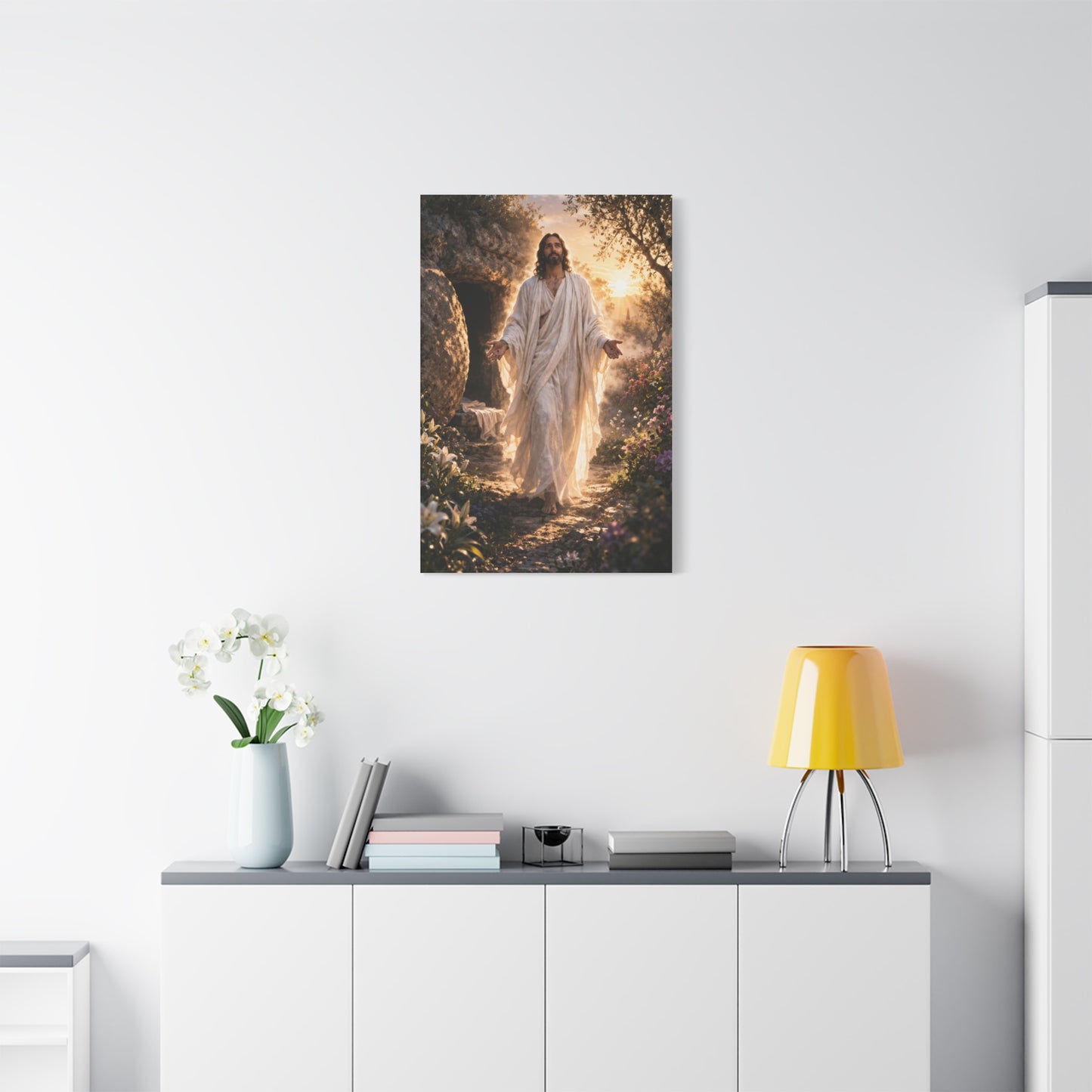 Resurrection of Christ Dawn Glory Wall Art & Canvas Print