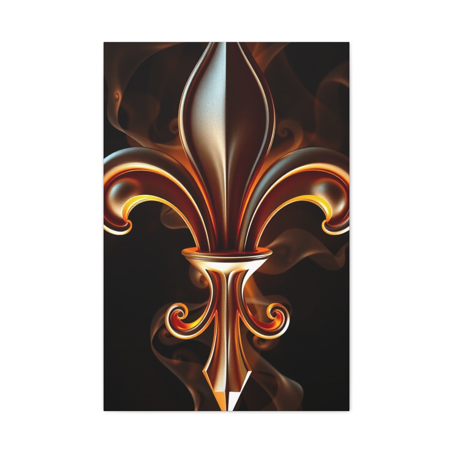 Supreme Fleur-de-Lis Art Beautiful Collection Wall Art & Canvas Print