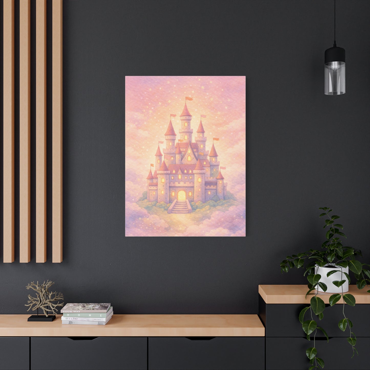 Fairytale Castle Dreamscape Wall Art & Canvas Print