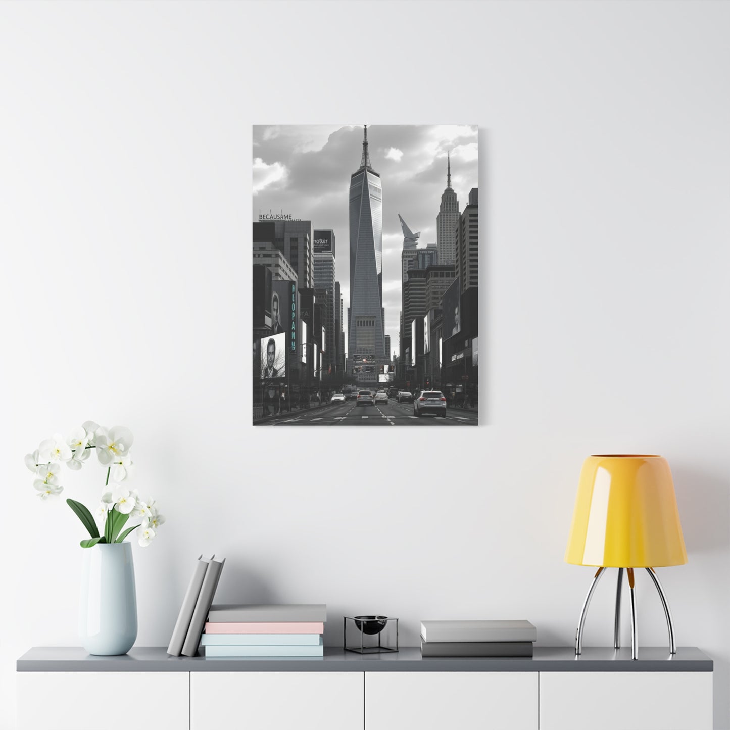 Supreme Black & White Cityscapes Art Beautiful Collection Wall Art & Canvas Print