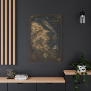 Antique Celestial Cartography Map Wall Art & Canvas Print