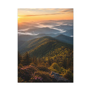 Great Smoky Mountains Sunrise Wall Art & Canvas Print