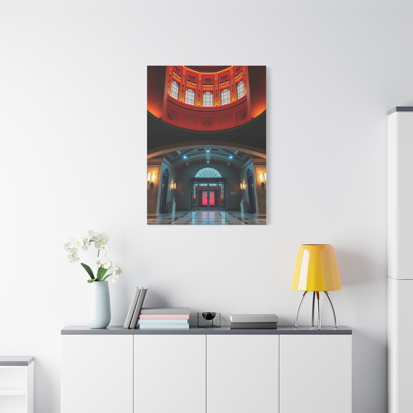 Sculptural Skyline Masterpiece Wall Art & Canvas Print