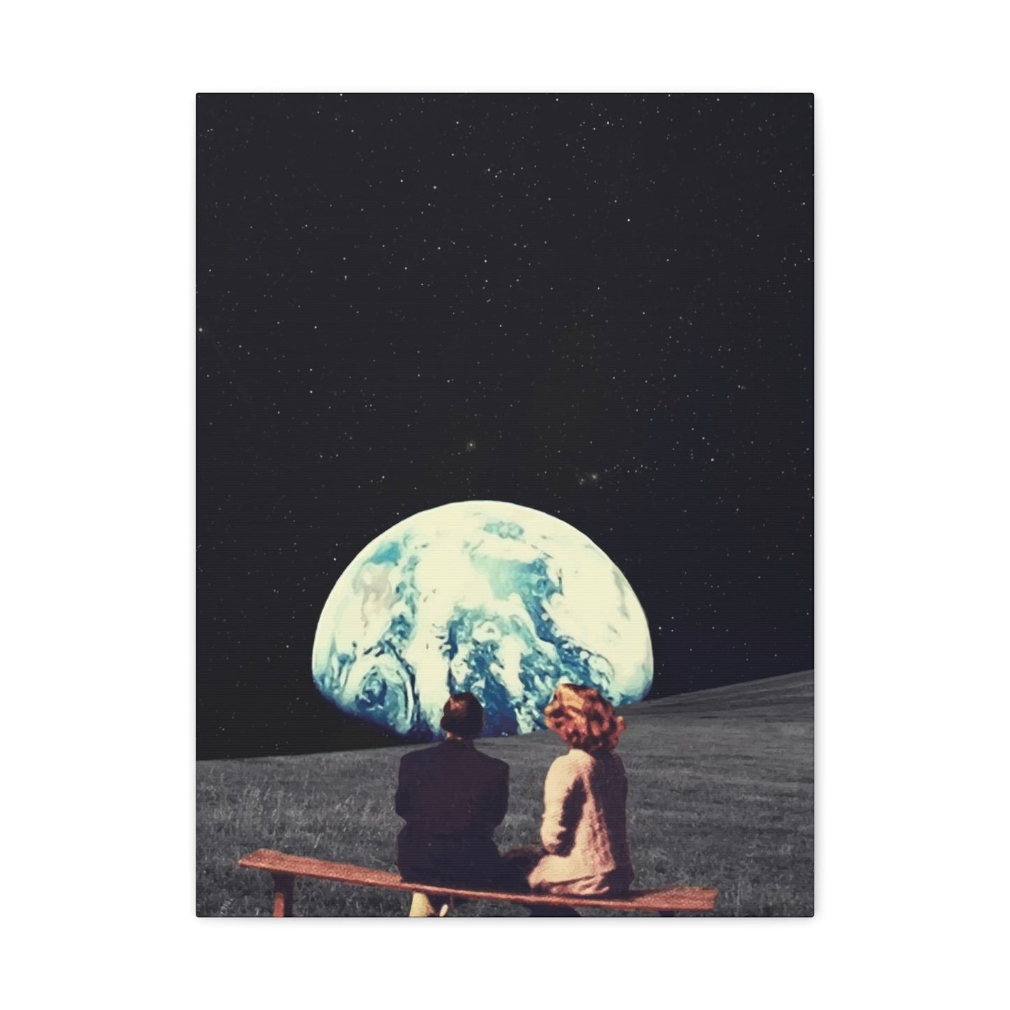 Earth from Moon Wall Art & Canvas Prints