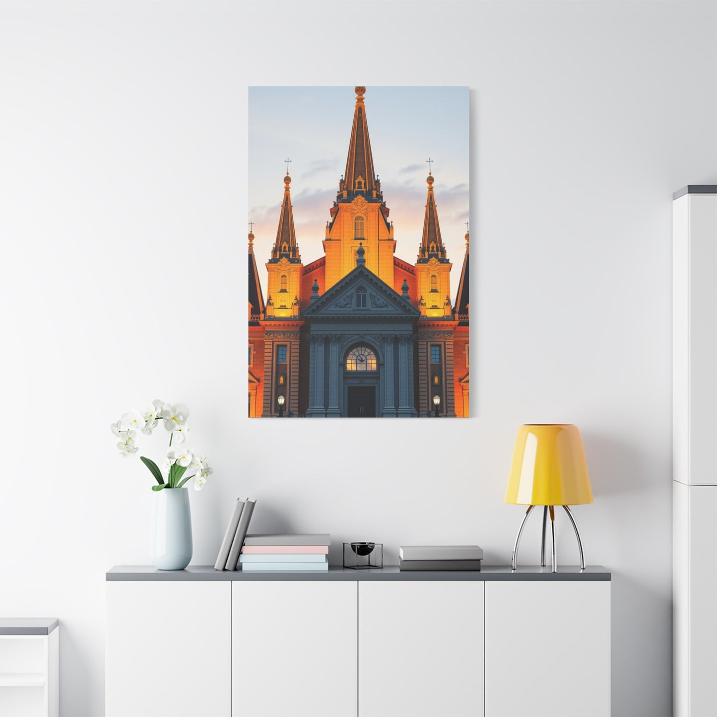 Supreme The LDS Temple Art Beautiful Collection Wall Art & Canvas Print