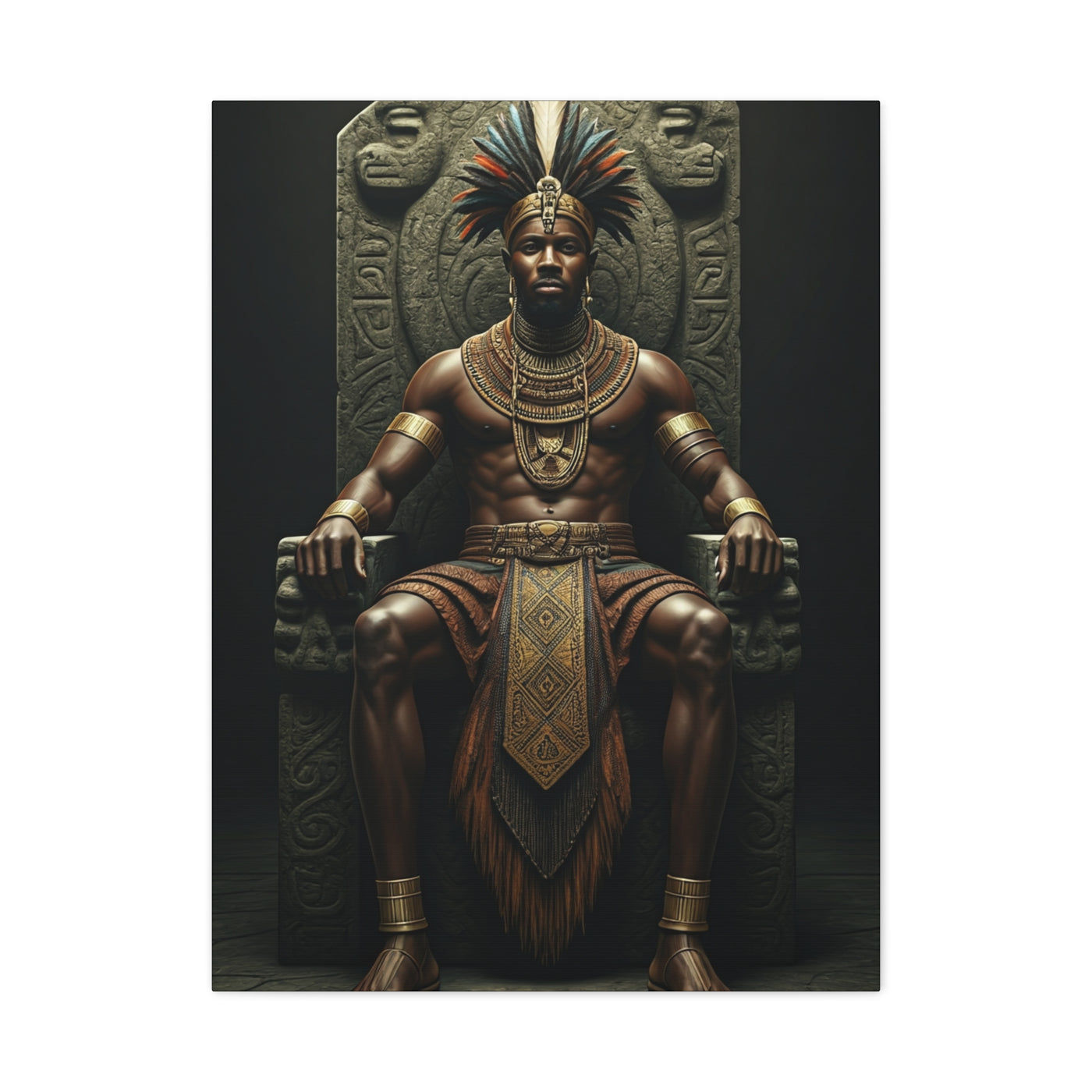 Throne of the Tribal King Wall Art & Canvas Prints