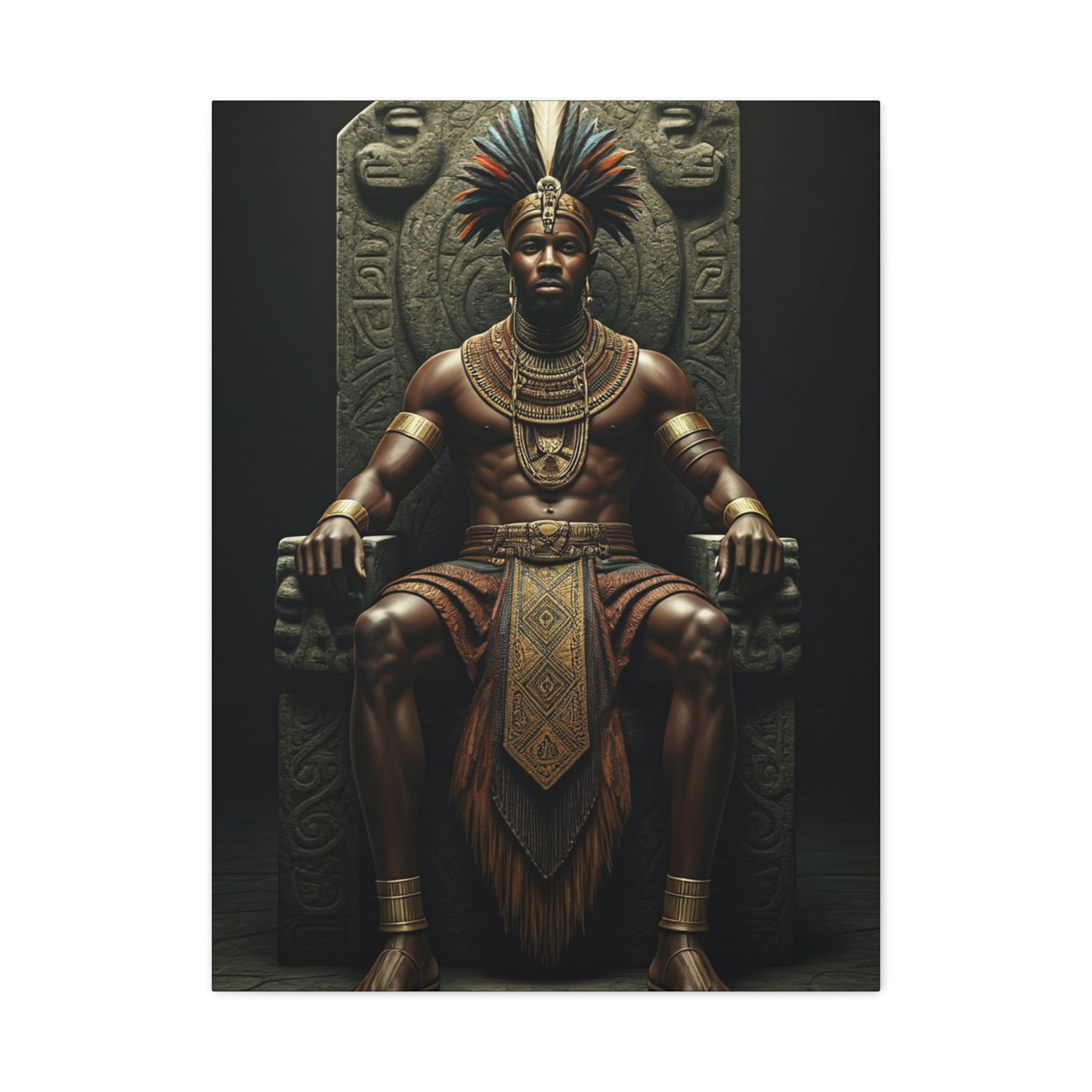 Throne of the Tribal King Wall Art & Canvas Prints