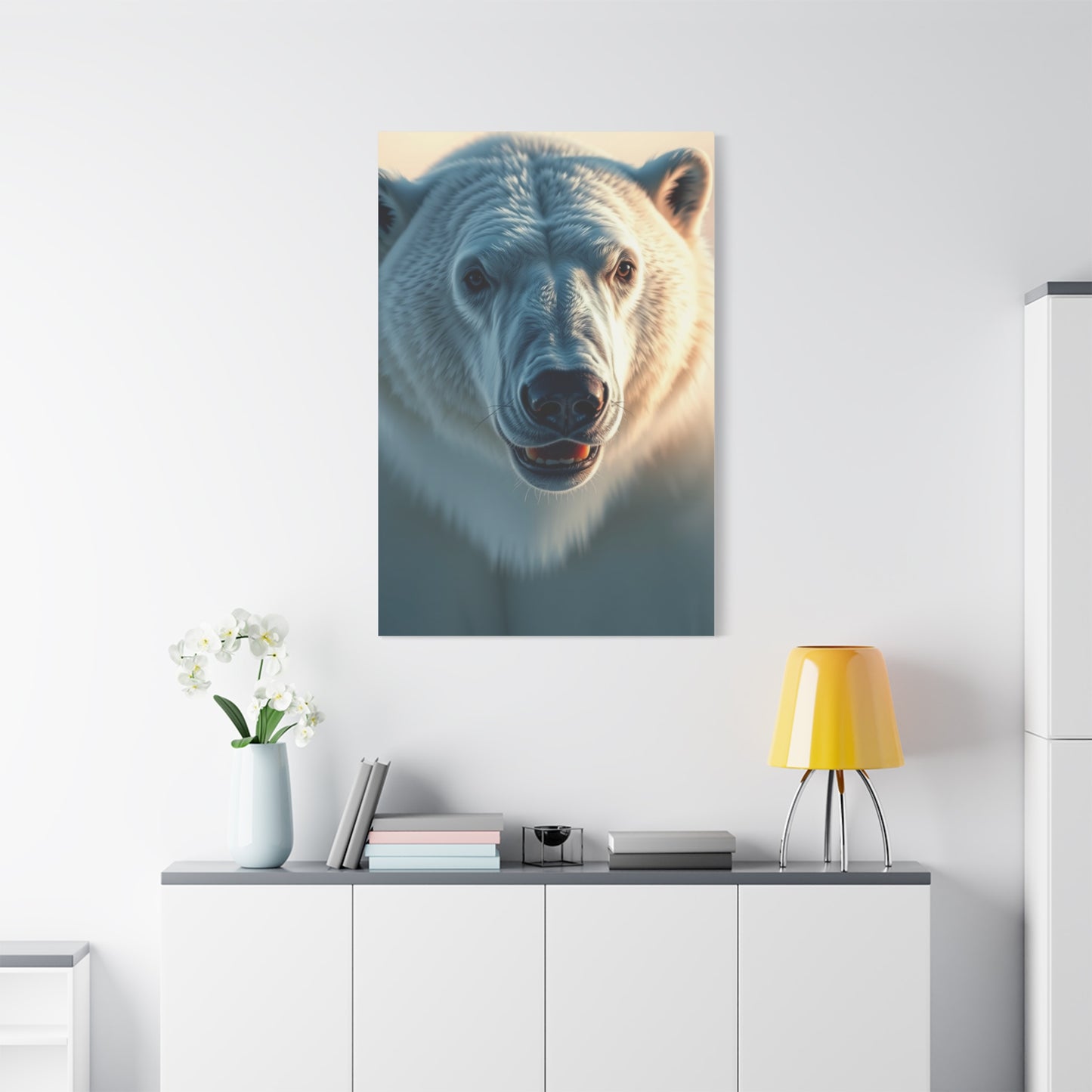 Polar Bear Art Supreme Canvas Wall Art & Canvas Print