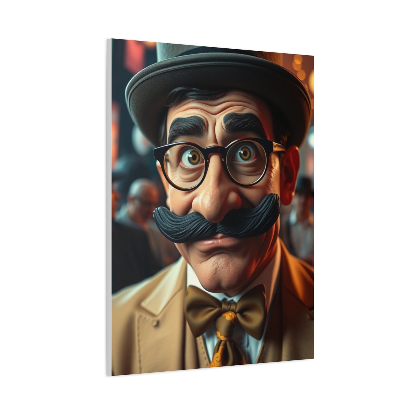Supreme Rich Uncle Pennybags Art Beautiful Collection Wall Art & Canvas Print