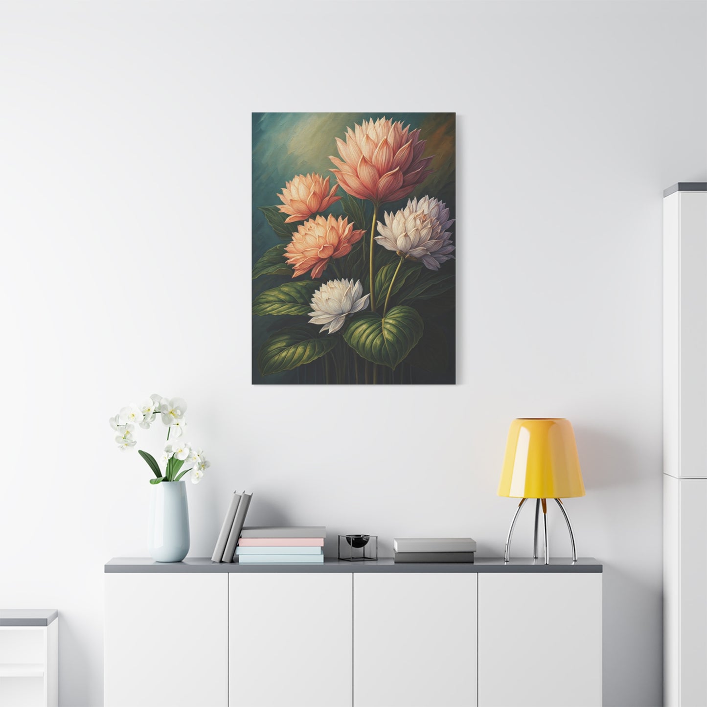 Soft Peony Serenity Wall Art & Canvas Print