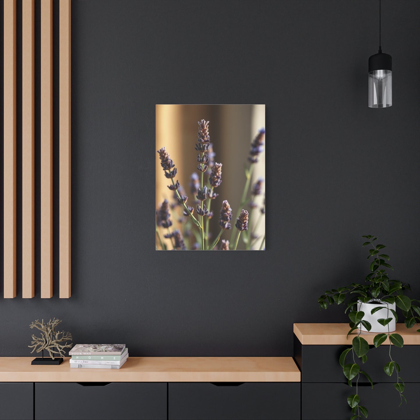 Lavender Herb Art Supreme Canvas Wall Art & Canvas Print