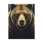 Majestic Brown Bear Portrait Wall Art & Canvas Prints