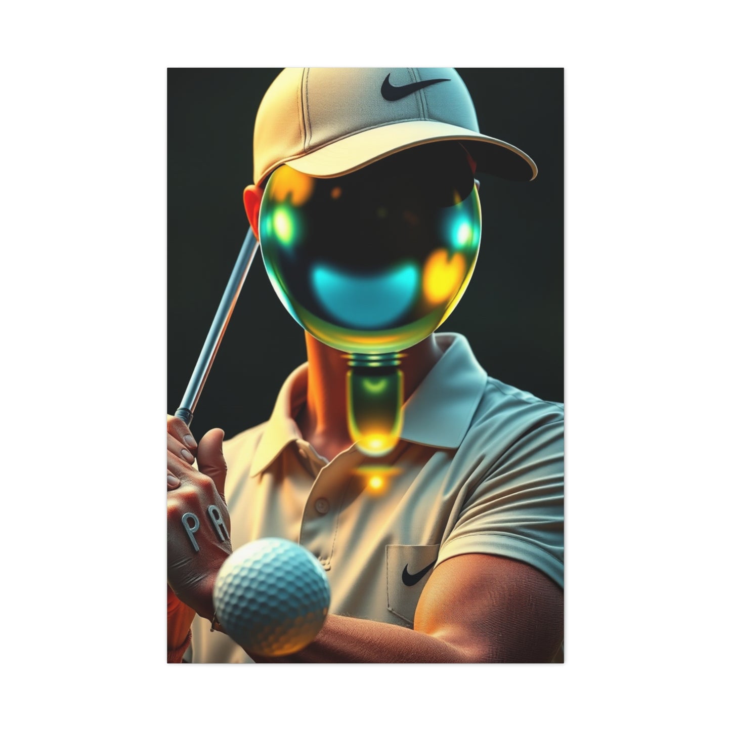 Gilded Links Reverie Wall Art & Canvas Print