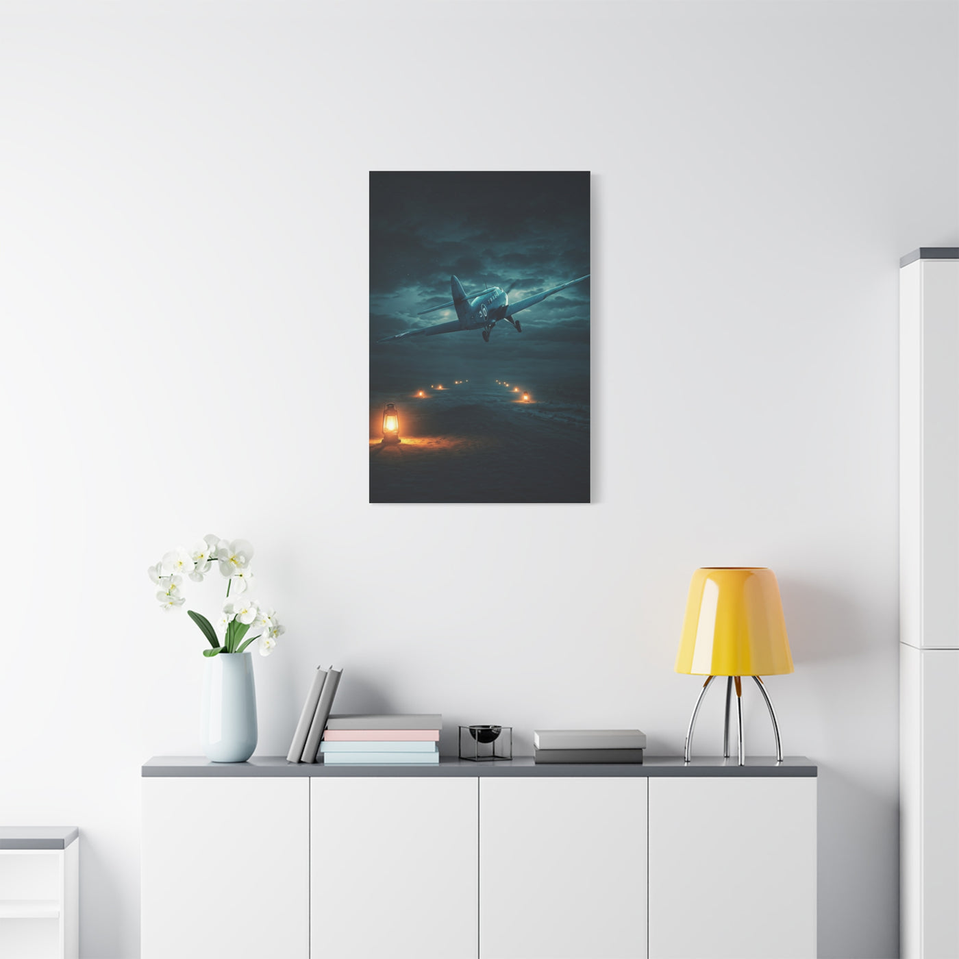 Storm Sky Night Flight Wall Art & Canvas Prints