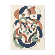 Abstract Collaboration Geometry Wall Art & Canvas Print