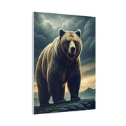 Mountain Overlook Grizzly Wall Art & Canvas Prints