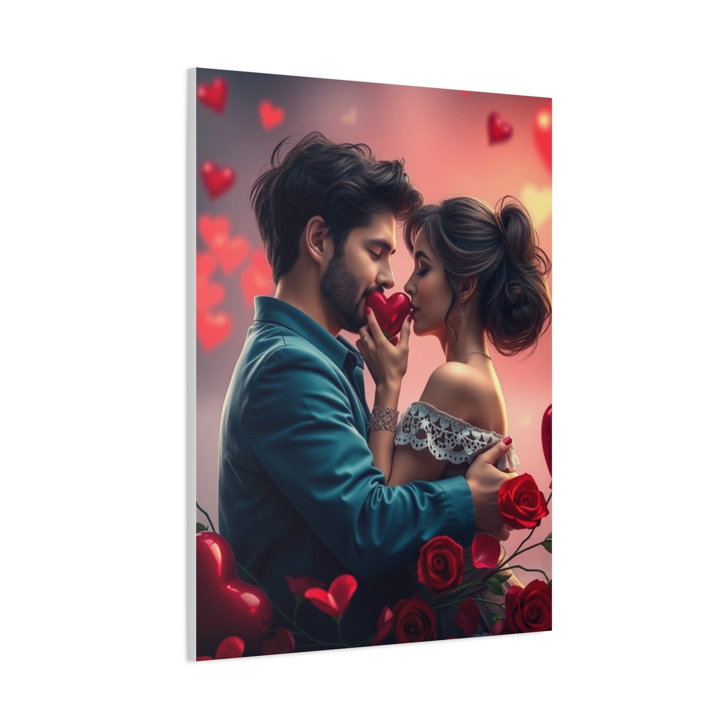 Valentine's Day Art Refined Canvas Wall Art & Canvas Print