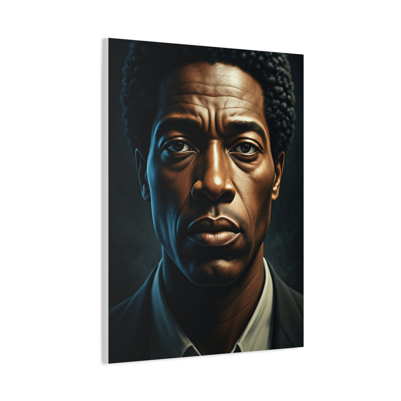Face of Resolve Wall Art & Canvas Prints
