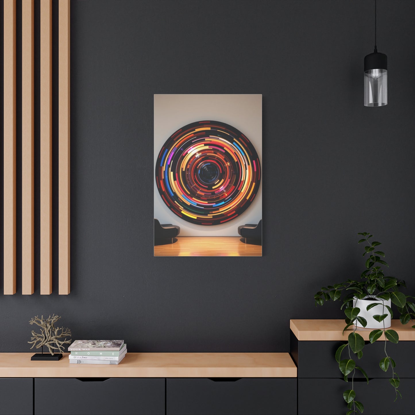Supreme Circular Abstract Art Beautiful Collection Wall Art & Canvas Print