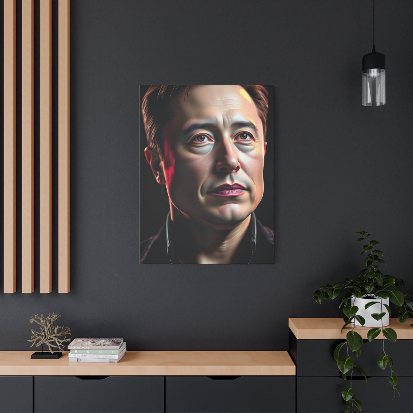 Elite Elon Musk Art Vision Wall Art & Canvas Print