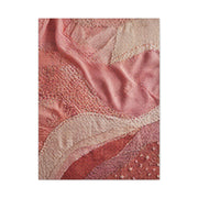 Couture Pink Textile Abstraction Wall Art & Canvas Print