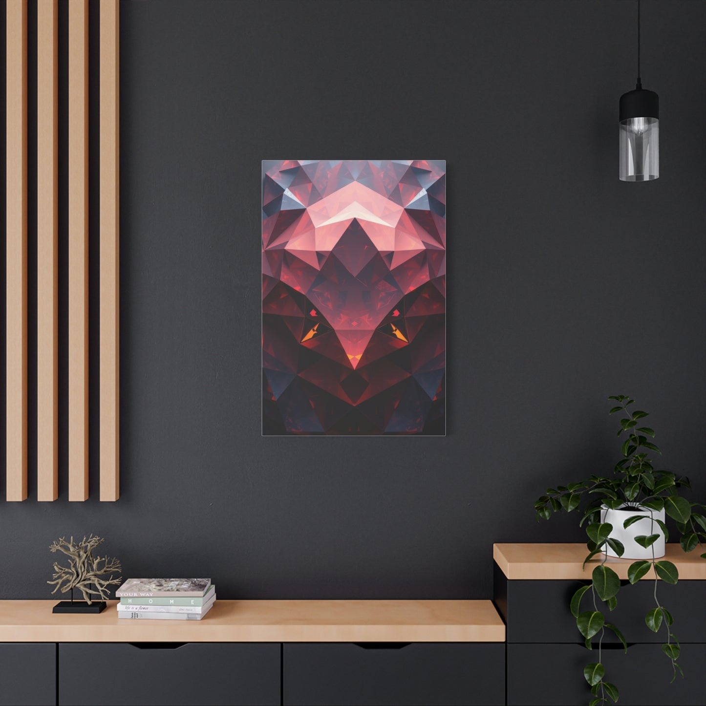 Geometric Illumination Masterpiece Wall Art & Canvas Print
