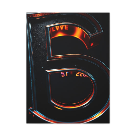 Alphabet & Letter B Art Refined Canvas Wall Art & Canvas Print