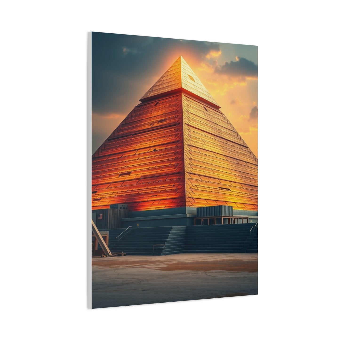 Pyramid Art Canvas Art 8 Wall Art & Canvas Print