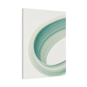 Teal Curve Minimal Abstract Wall Art & Canvas Prints