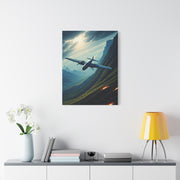 Canyon Strike Fighter Mission Wall Art & Canvas Prints
