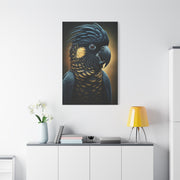 Majestic Black Cockatoo Portrait Wall Art & Canvas Prints