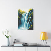 Lush Forest Waterfall Wall Art & Canvas Prints