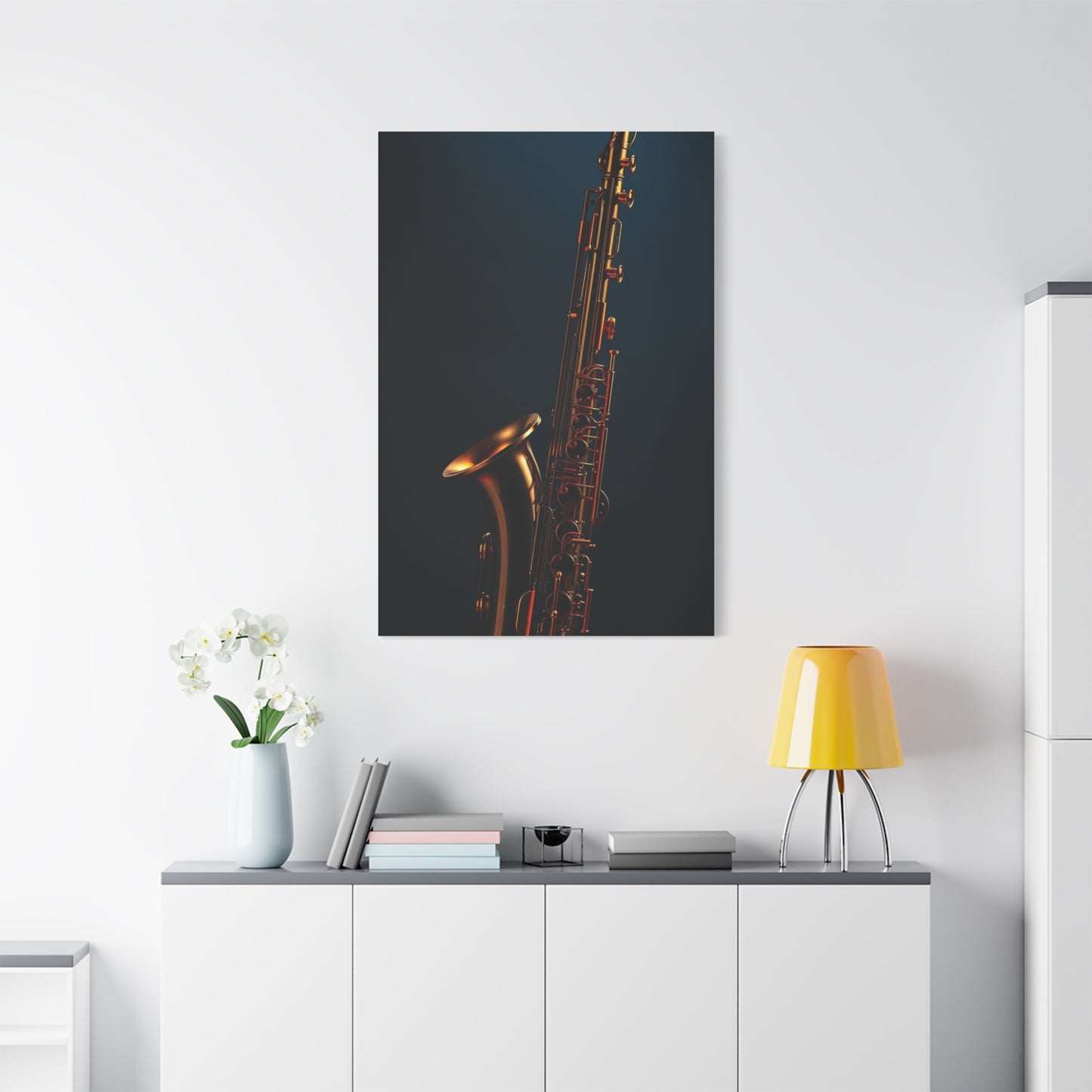Saxophone Art Supreme Canvas Wall Art & Canvas Print