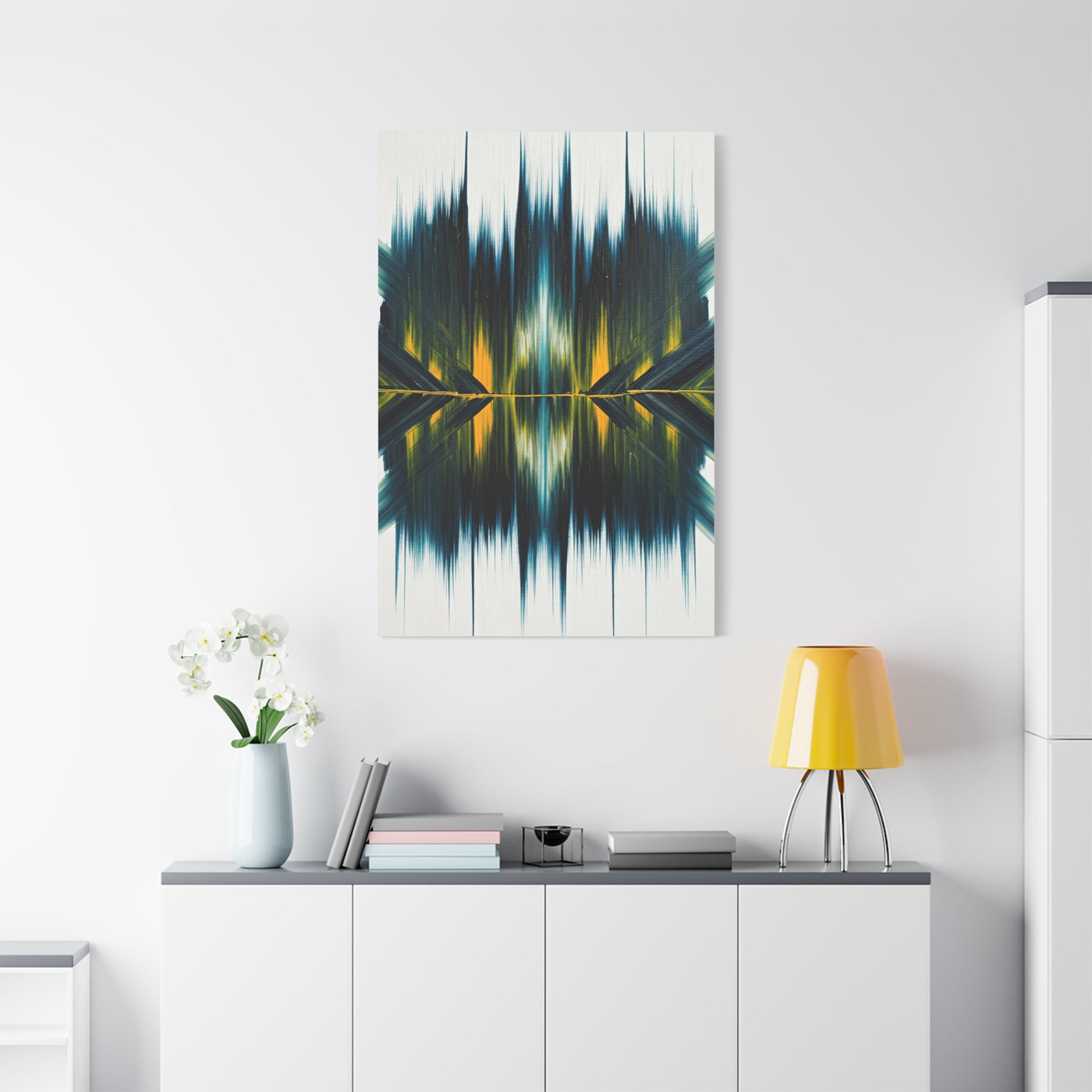 Echoed Horizon Pulse Wall Art & Canvas Prints