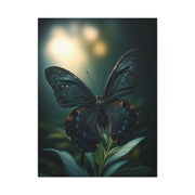 Midnight Forest Butterfly Botanical Study Wall Art & Canvas Prints