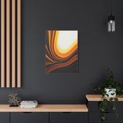 Golden Curve Motion Abstract Wall Art & Canvas Prints