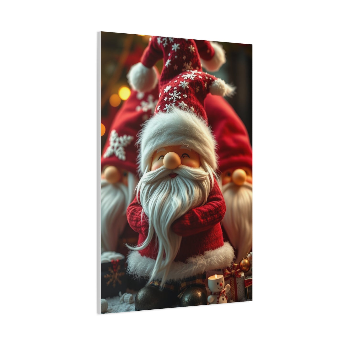 Elite Christmas Gnome Art Vision Wall Art & Canvas Print