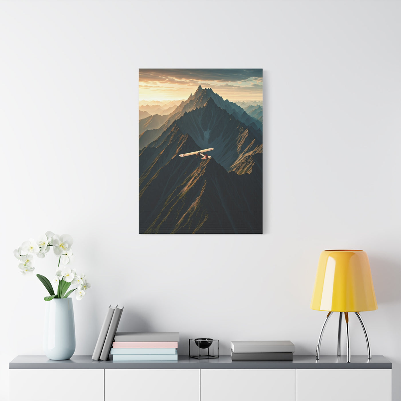 Mountain Ridge Flight Passage Wall Art & Canvas Prints