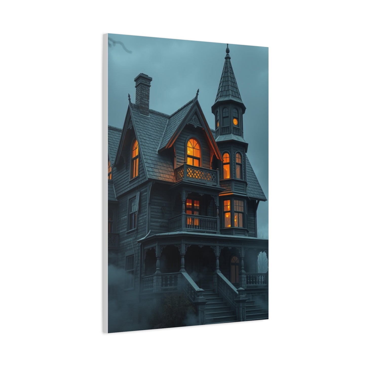 Supreme Haunted House Art Beautiful Collection Wall Art & Canvas Print